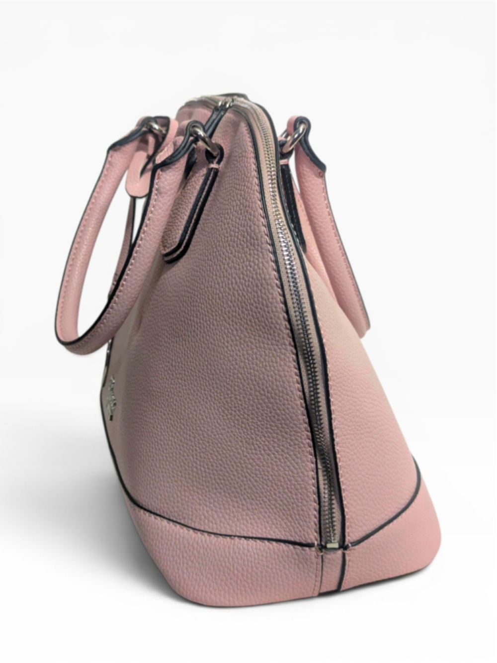 Guess Light Pink Dome Satchel Bag Large - Picture 4 of 13